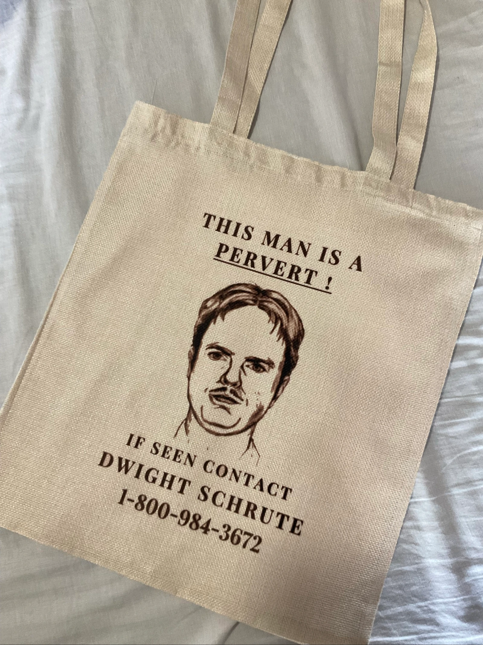 Tote bag Dwight Schrute , The office – photo 13
